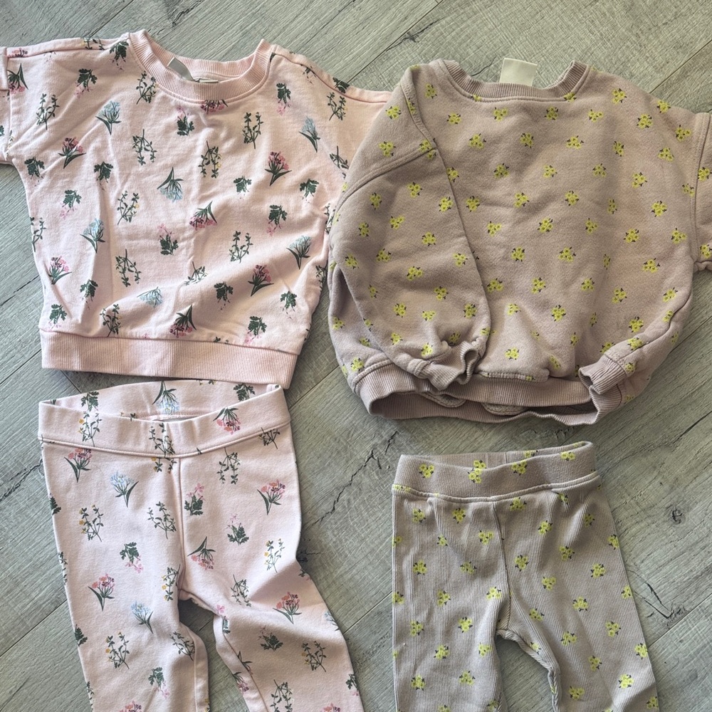 2T Floral matching sets